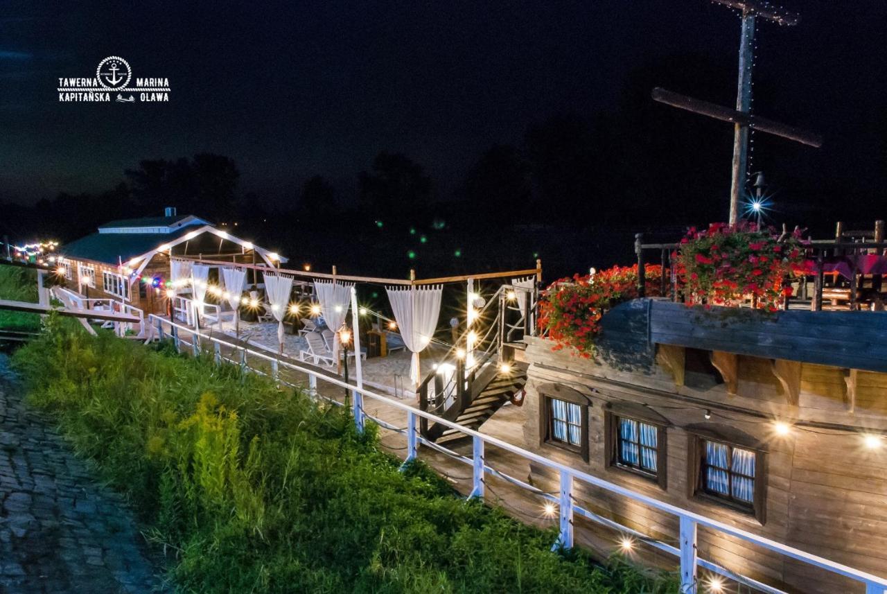 Hotel Houseboats - apartament pływający w Marinie Oława Zewnętrze zdjęcie