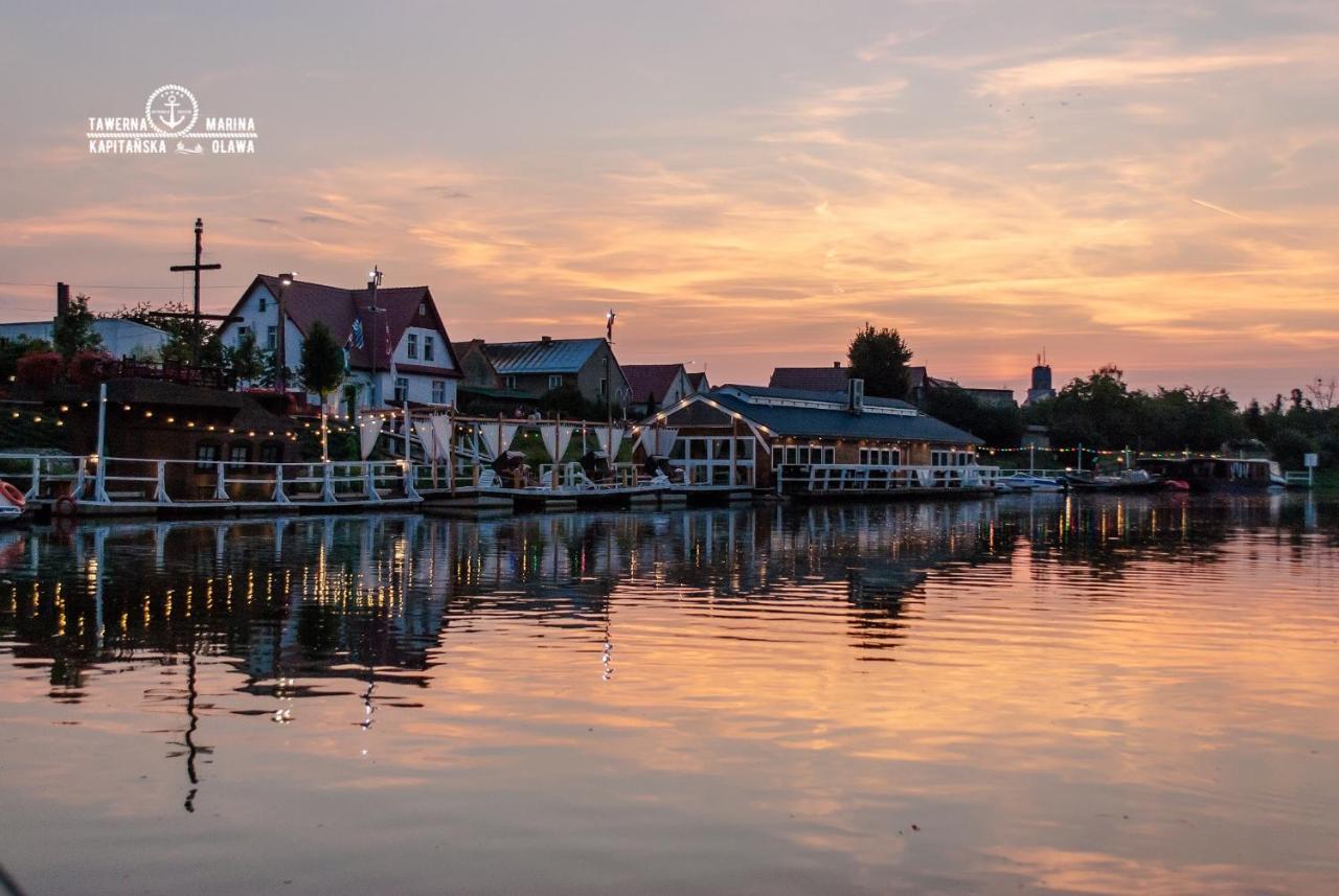 Hotel Houseboats - apartament pływający w Marinie Oława Zewnętrze zdjęcie